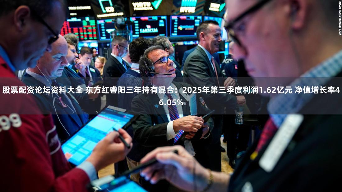 股票配资论坛资料大全 东方红睿阳三年持有混合：2025年第三季度利润1.62亿元 净值增长率46.05%