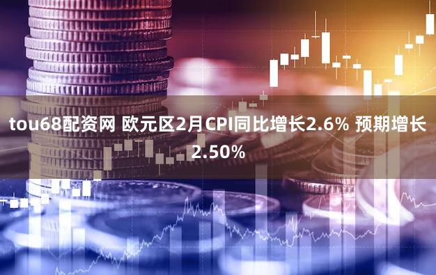 tou68配资网 欧元区2月CPI同比增长2.6% 预期增长2.50%
