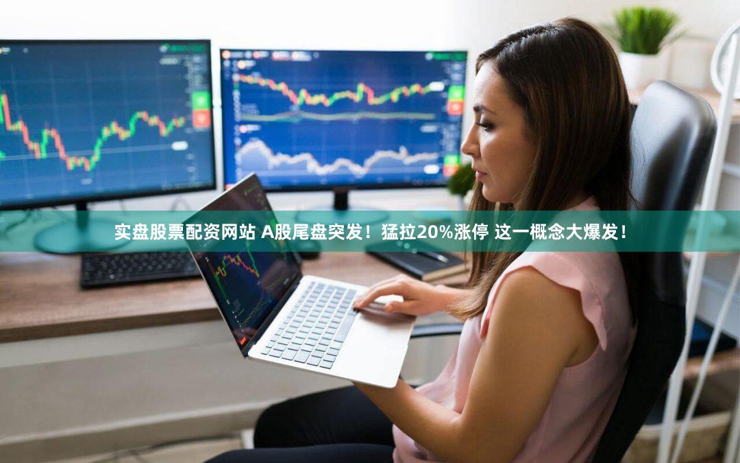 实盘股票配资网站 A股尾盘突发！猛拉20%涨停 这一概念大爆发！